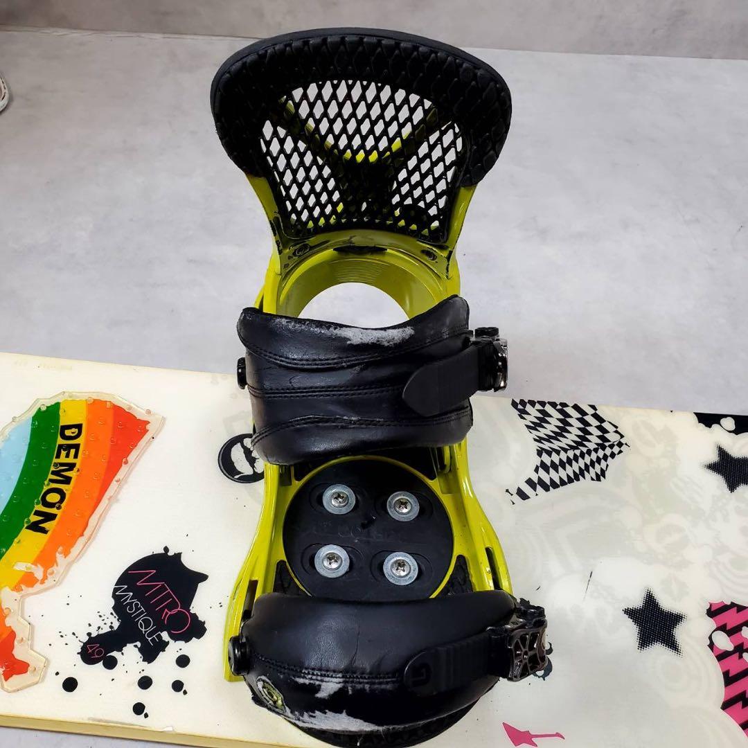 NITRO スノーボード 149cm バートン ビンディング S/M ケース付