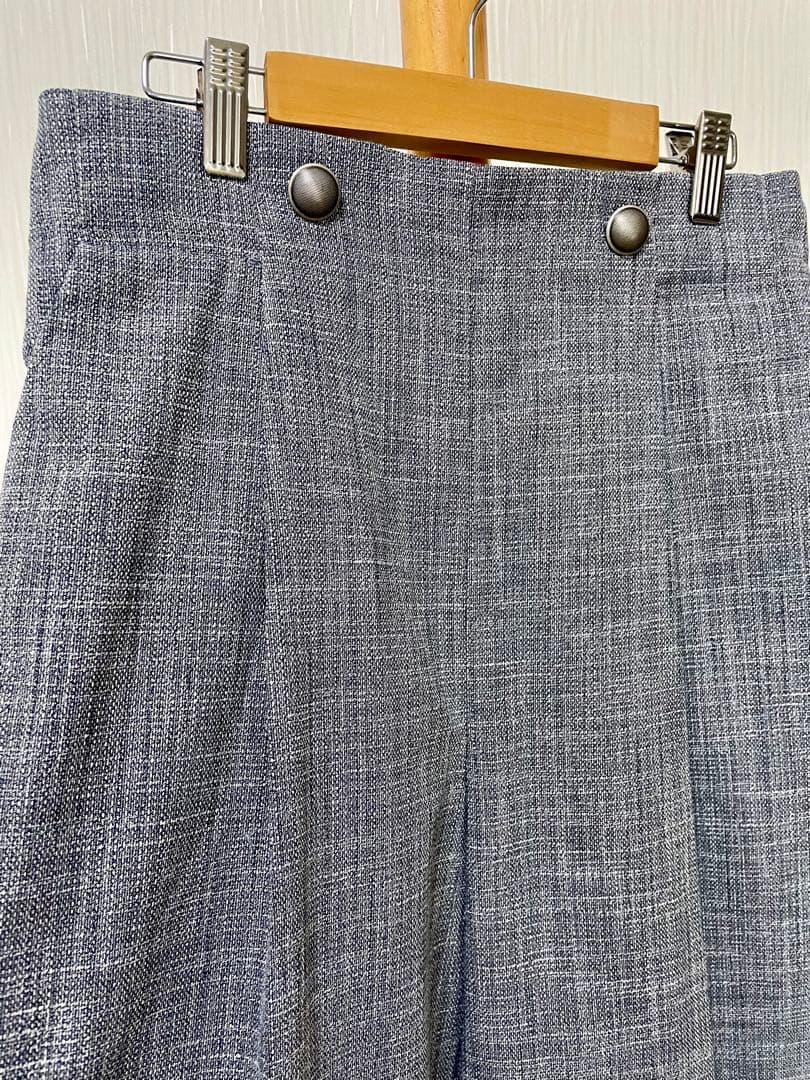 ルーニィ新品紙タグ付き⭐️洗える❗️ツイード調バミューダパンツハーフパンツ