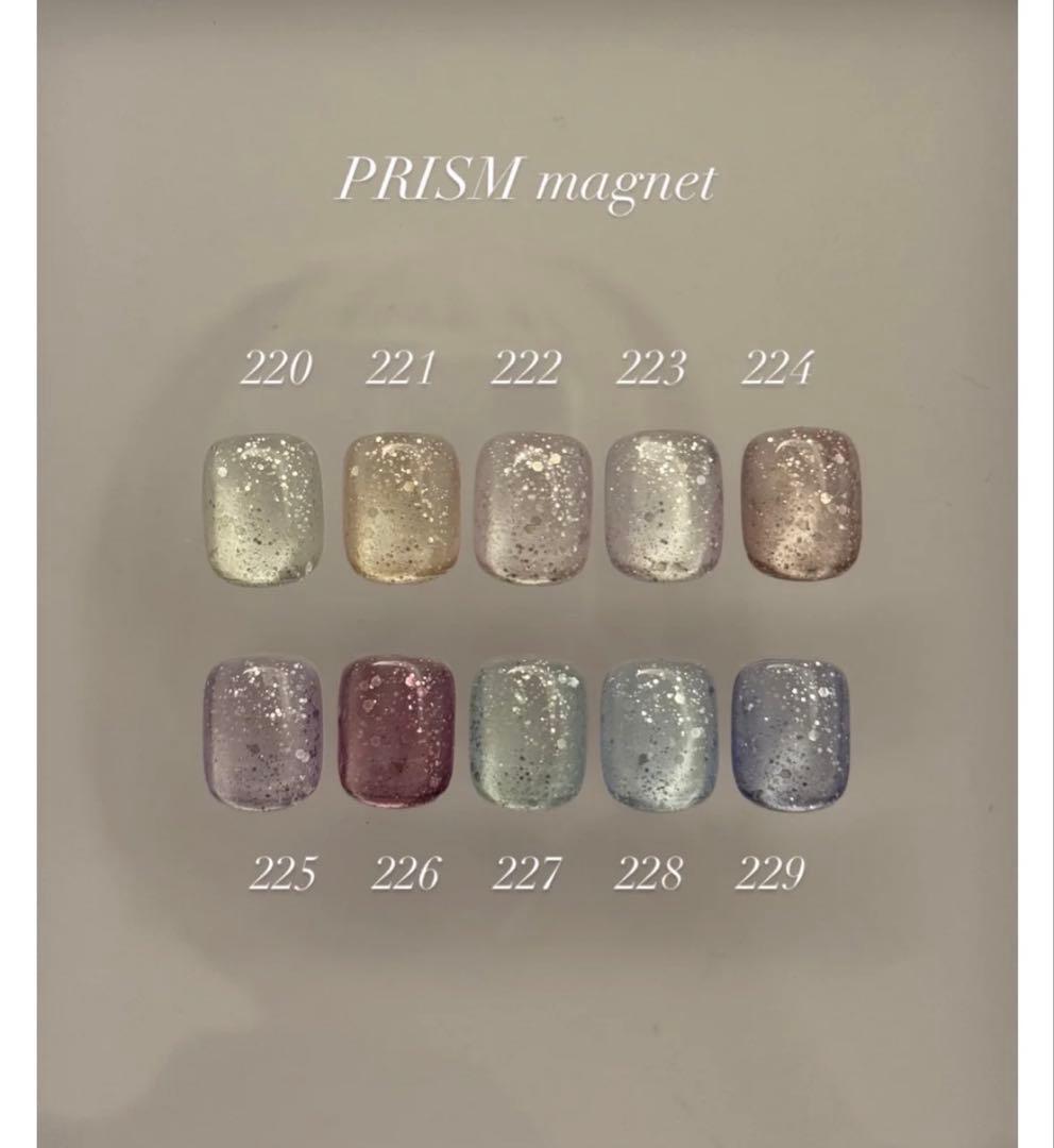 enoi prism ジェル　プリズム　10色セット台紙付き