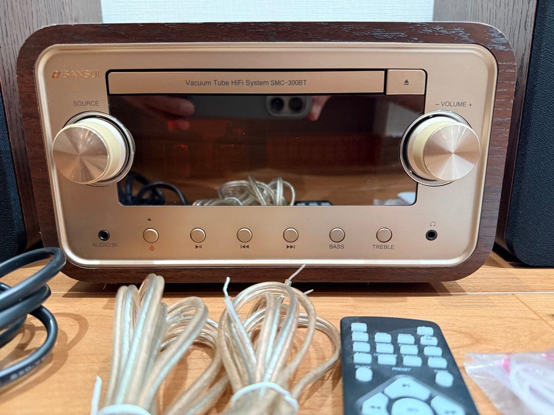 マーク　SANSUI 真空管ハイブリッドCDステレオ SMC-300BT