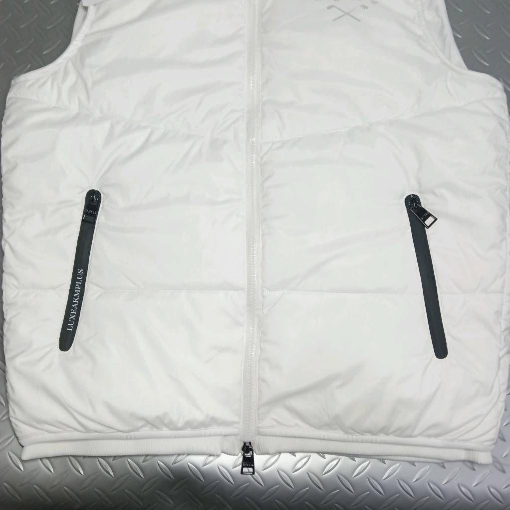 LUXEAKMPLUS roar メンズ ゴルフウェア ハイネック中綿ベスト