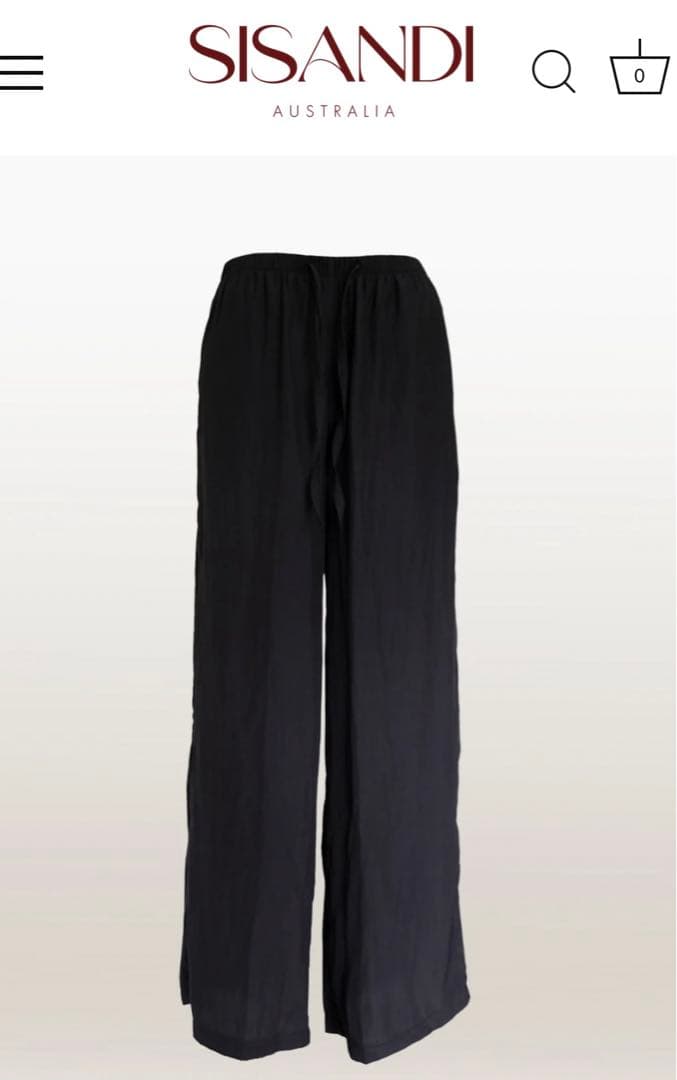 シサンディ　matinee pants 新品！未使用タグ付き