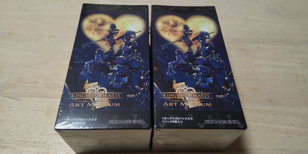 キングダムハーツ アートミュージアム カード 2BOXシュリンク付き