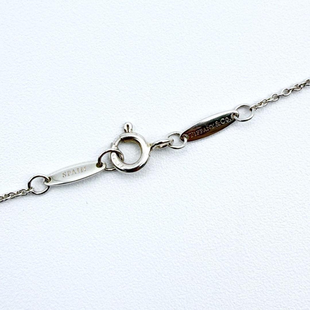 オンライン限定　Tiffany オープンハート　ミニ　7mm シルバーネックレス