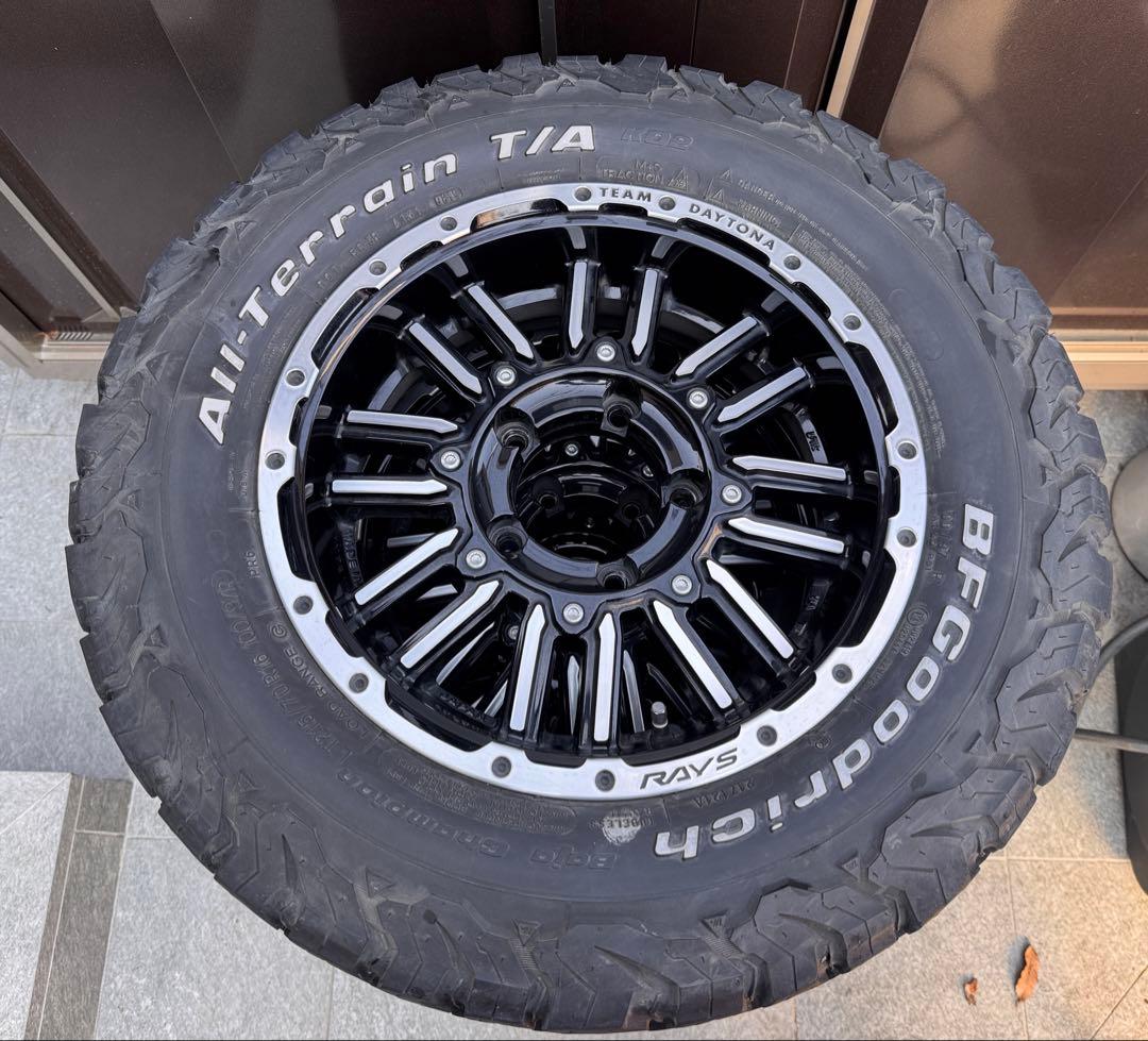 ジムニーシエラ用 BFGoodrich AT & RAYS 16インチ