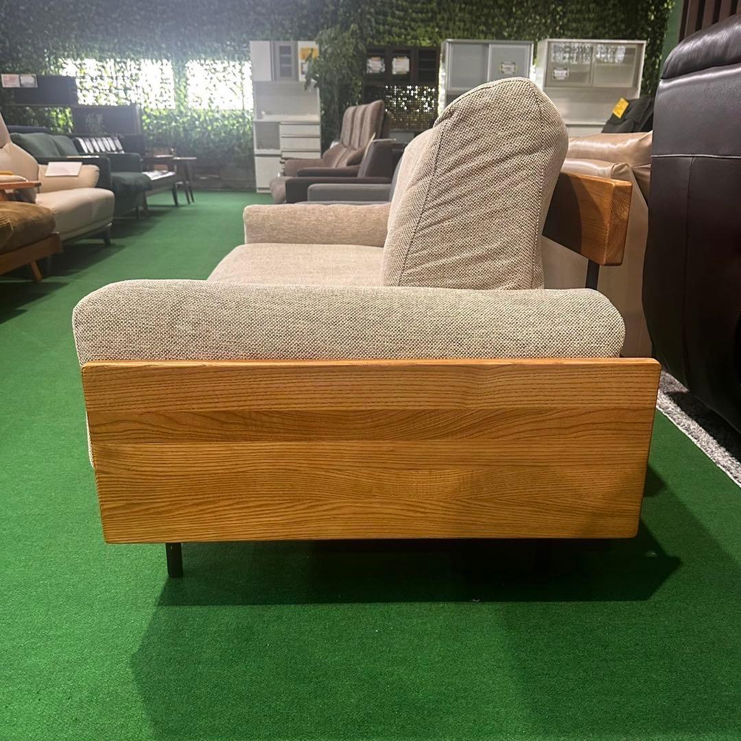 unico カバーリングソファ 3人掛け TREL ナチュラル 家具 Z136