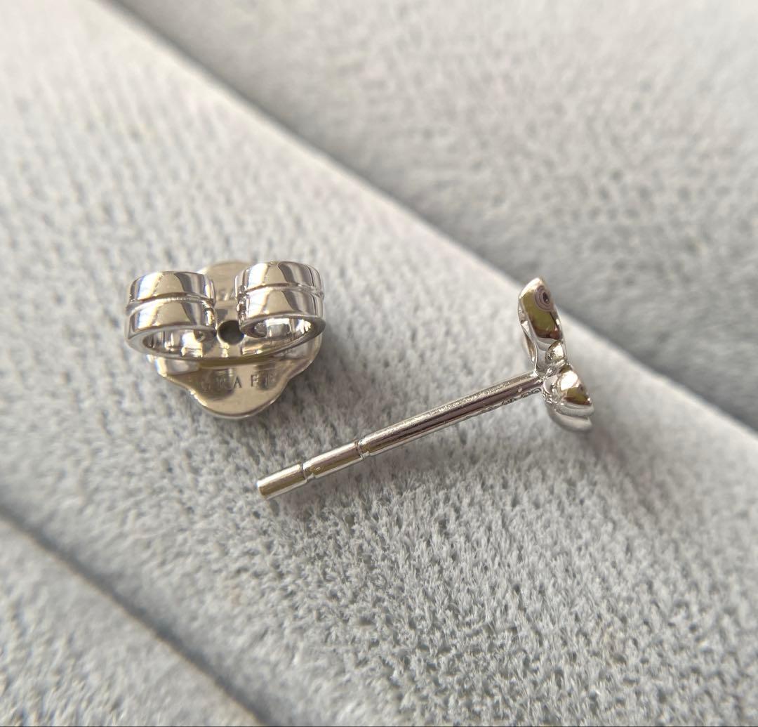 グラフ 750WG ピアス バタフライパヴェ 片方のみ