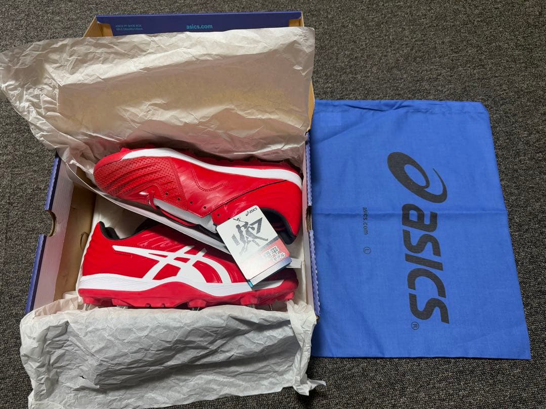 【新品】 asics 大谷翔平 スパイク 野球 金具 投手 限定 金具 シューズ