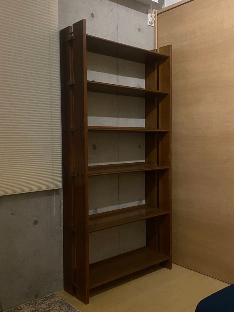 レトロ　アンティーク　ヴィンテージ　古道具　古家具　本棚　食器棚　ブックシェルフ