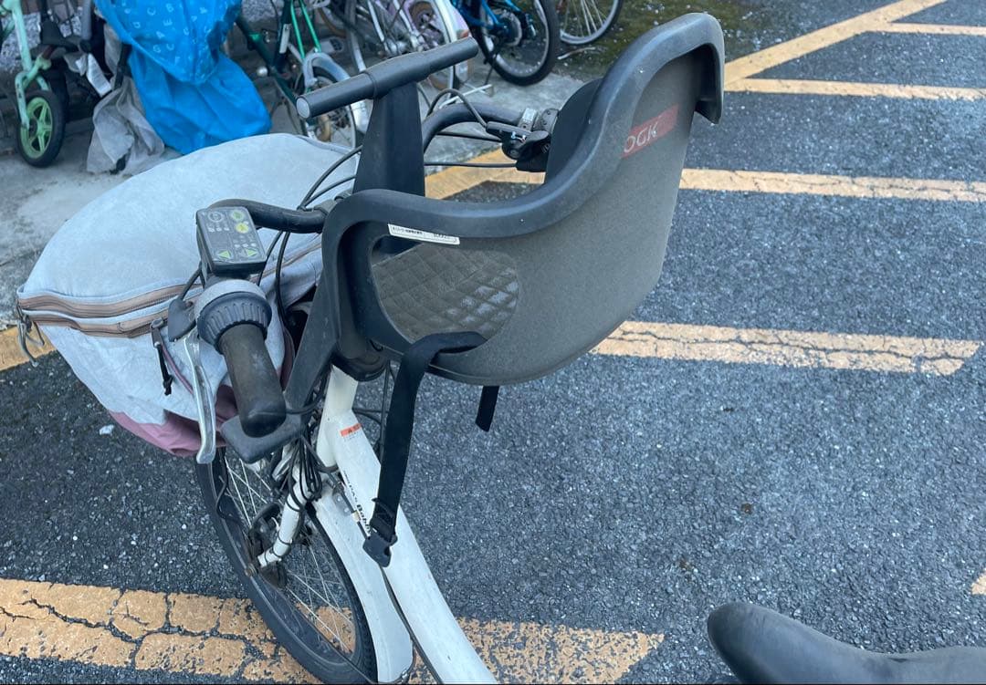 3人乗り電動自転車 タイヤ両方パンク 直接取引可！