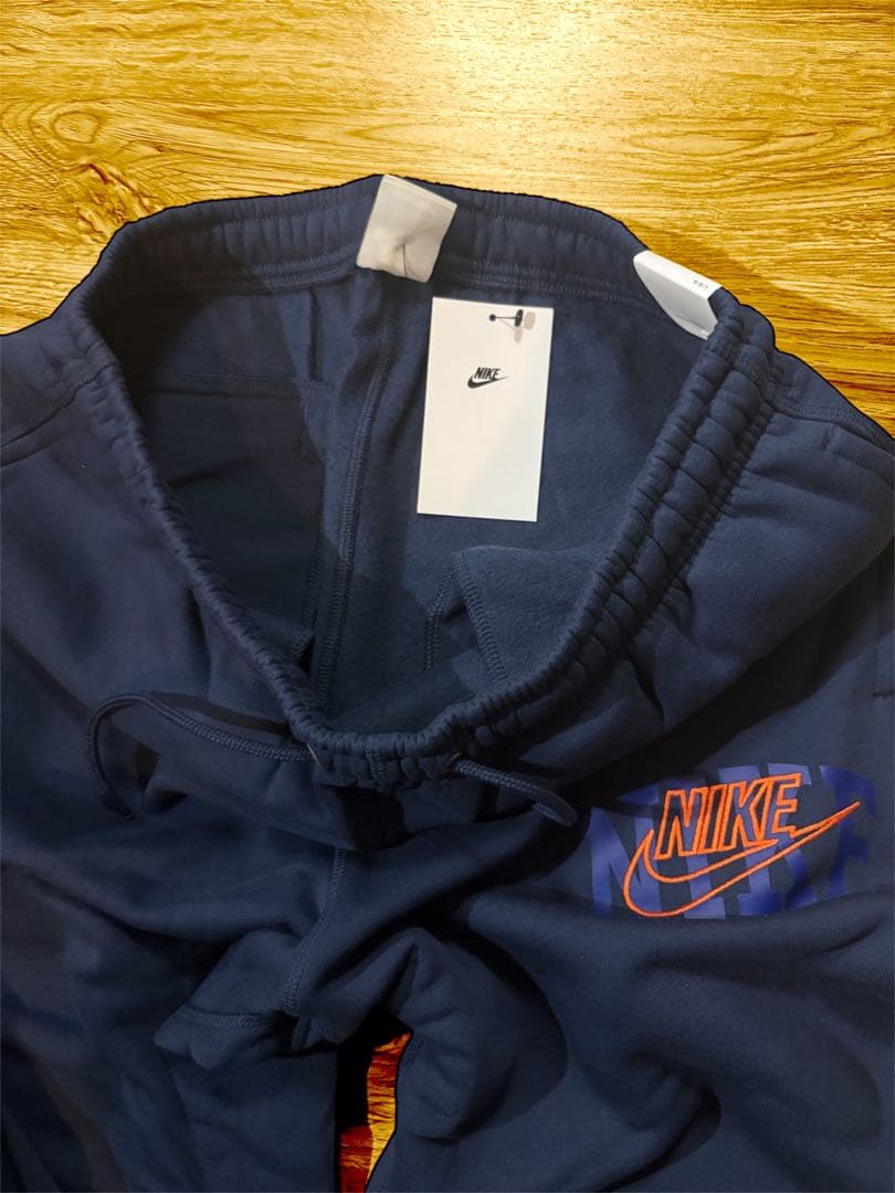 【新品未使用】NIKE セットアップ 裏起毛 スエットトレーナーパンツL