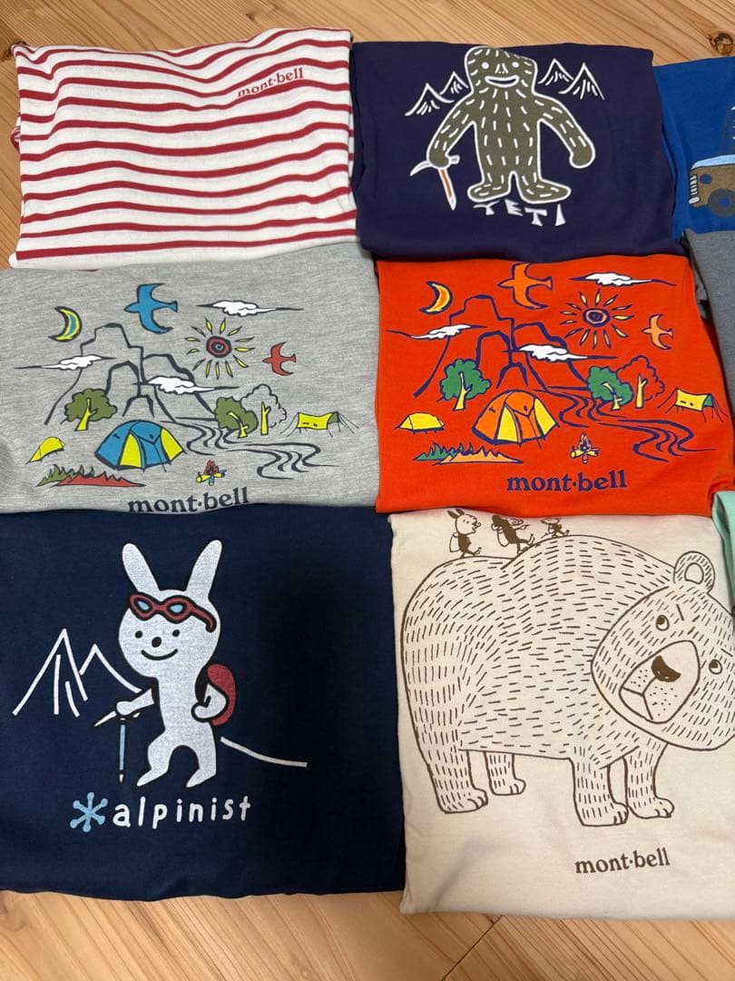 mont-bell キッズ　Tシャツ　13着