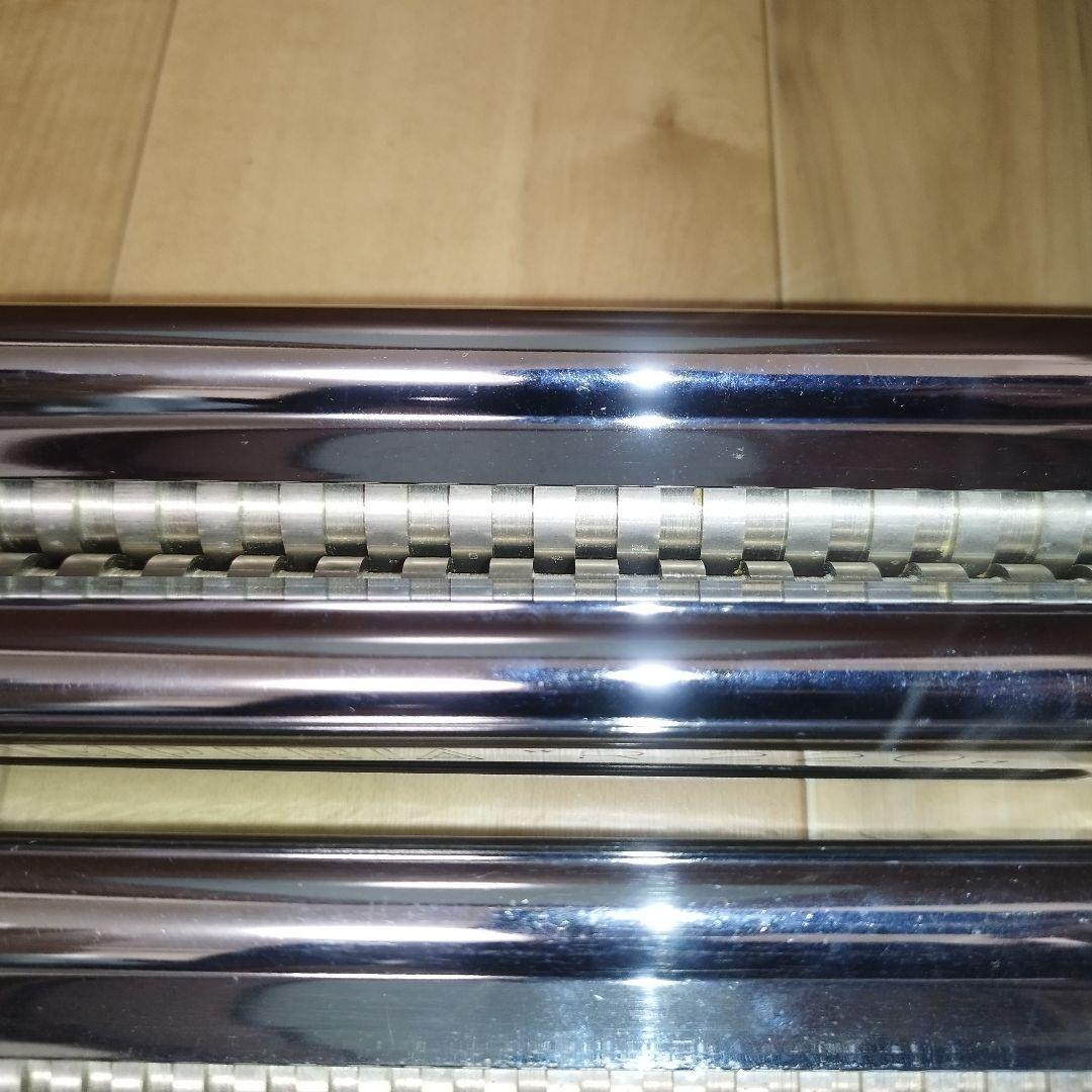 【付属品多数】インペリア　パスタマシン(手動） R‐220　別売カッター付き