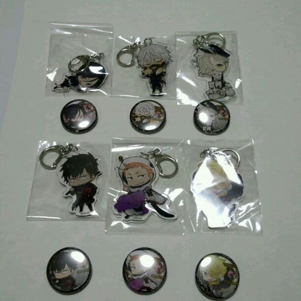 アニカフェ限定　アクリルキーホルダー　缶バッジ　刀剣乱舞　全種類