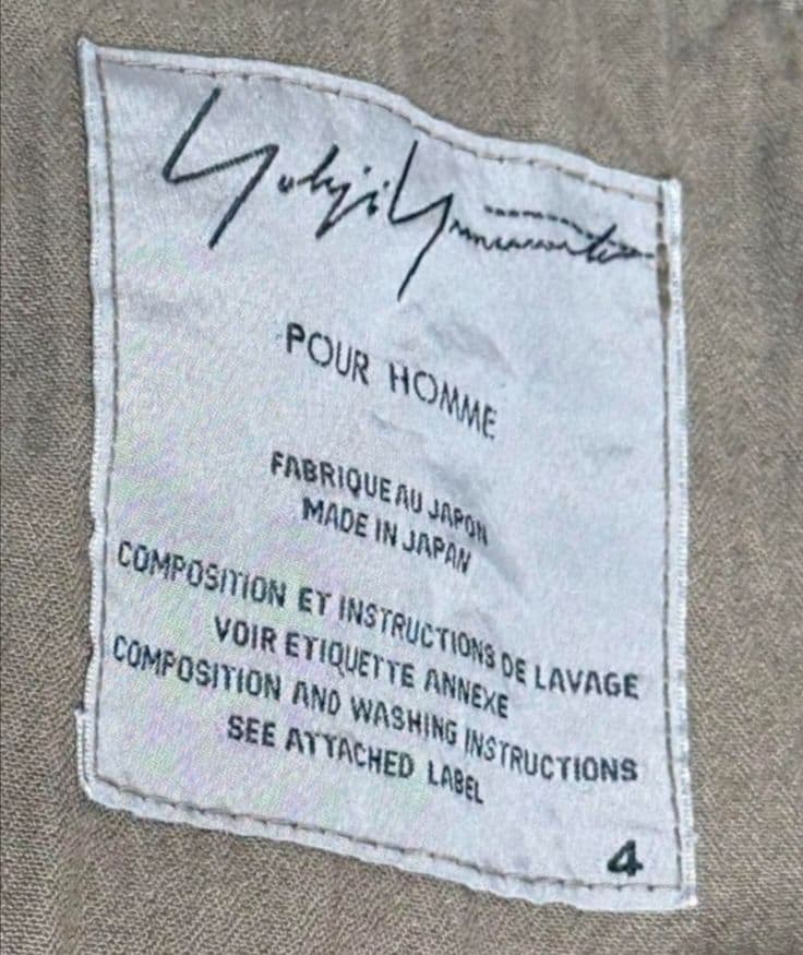 Yohji Yamamoto POUR HOMME モッズコート