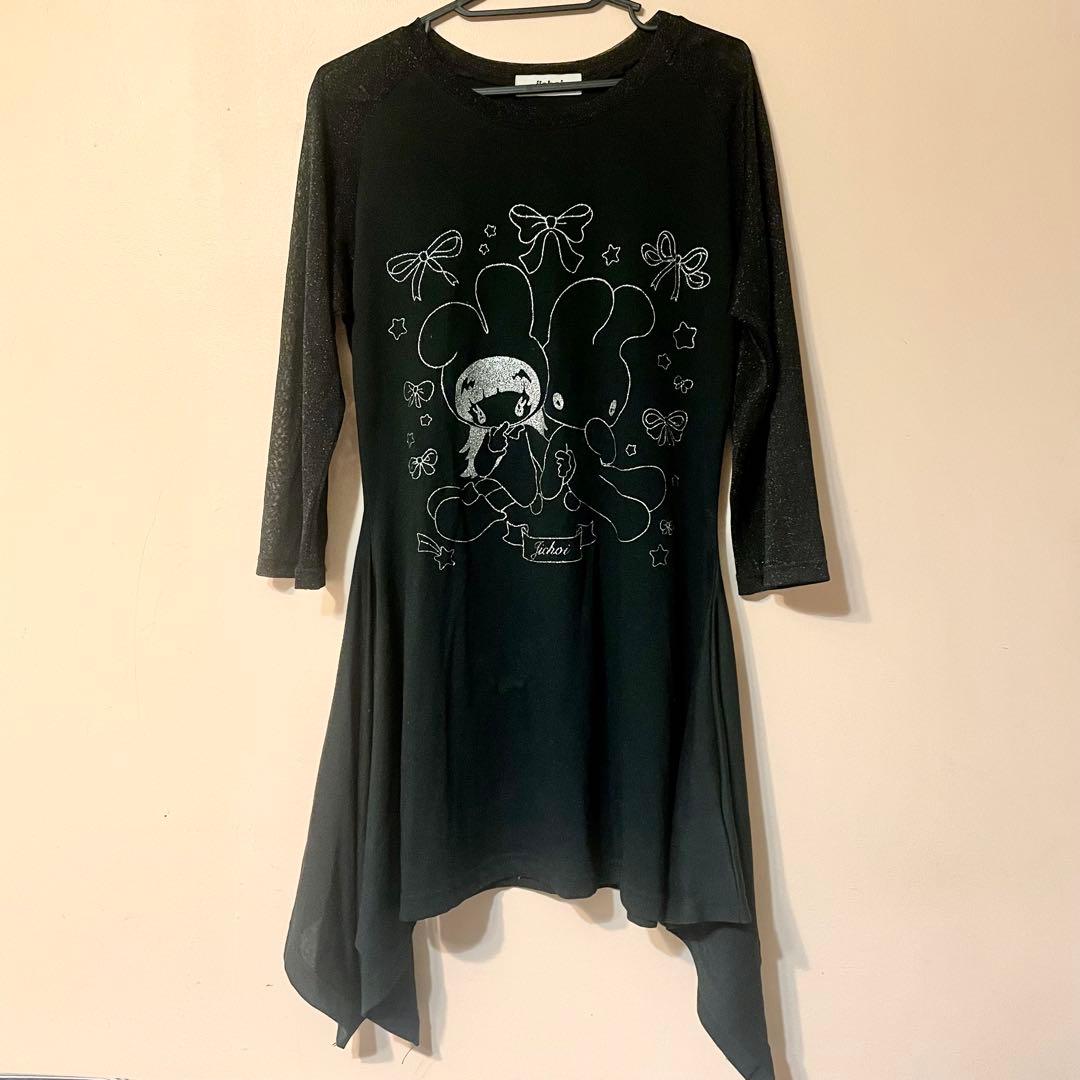 jichoi ss24 ジチョイ ラグランワンピース ブラック