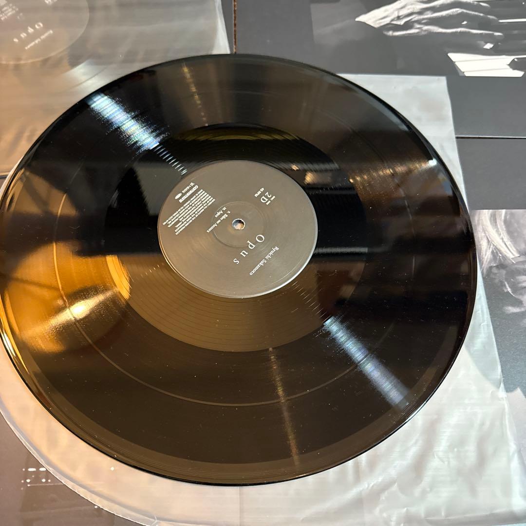 【初回盤】坂本龍一 Ryuichi Sakamoto Opus レコード