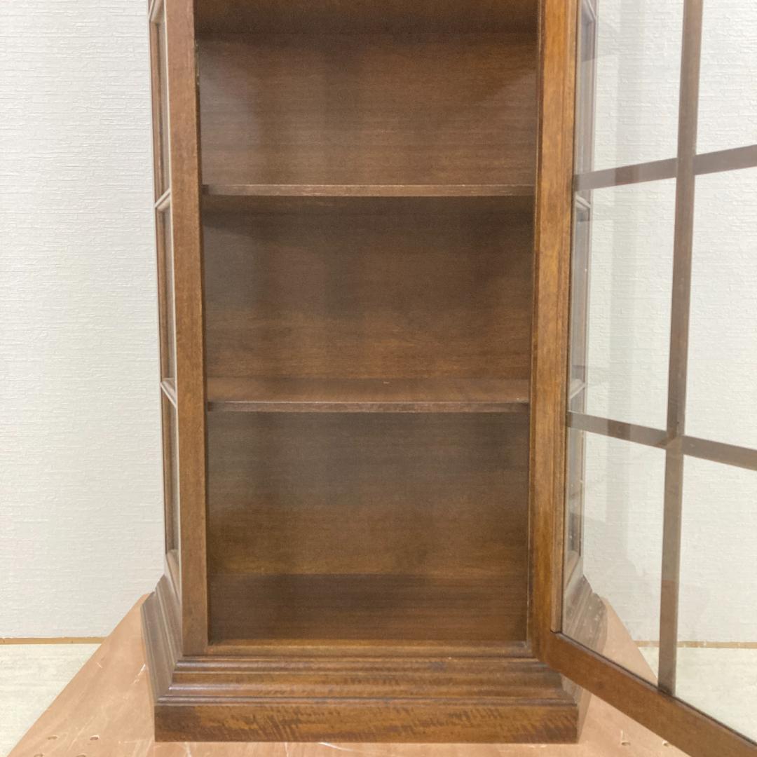 アンティーク キュリオケース 飾り棚 ショーケース キャビネット