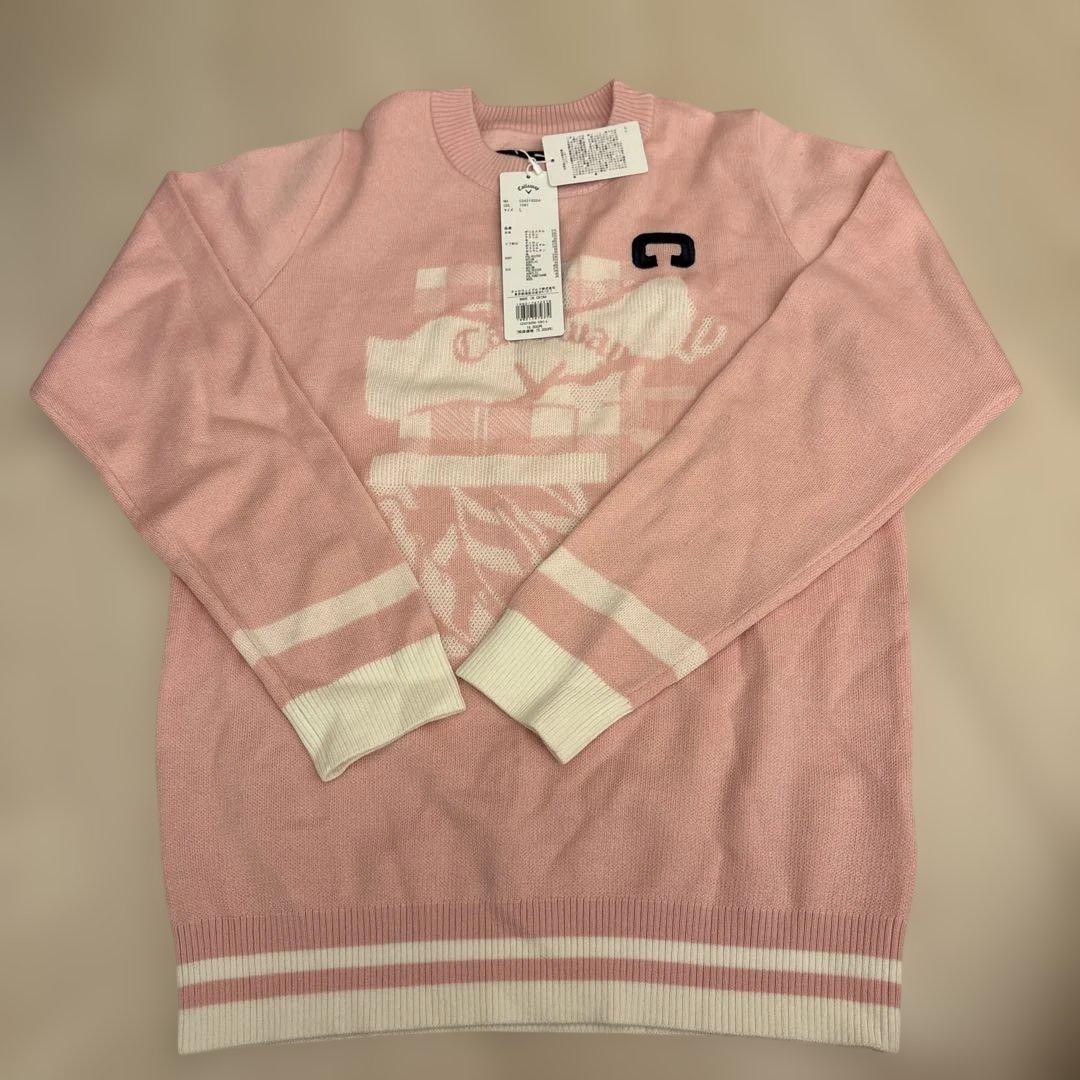 キャロウェイレディース クルーネックニット ゴルフ