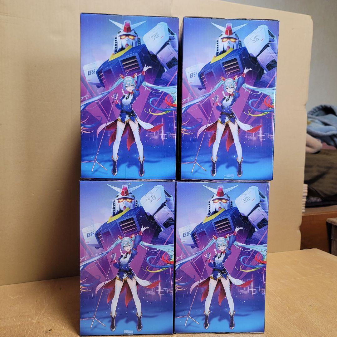 GUNDAM x MIKU ガンダム45周年×初音ミク コラボフィギュア ４点