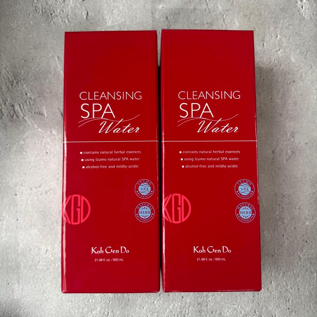 Koh Gen Do クレンジングウォーター 650ml 3本セット　江原道