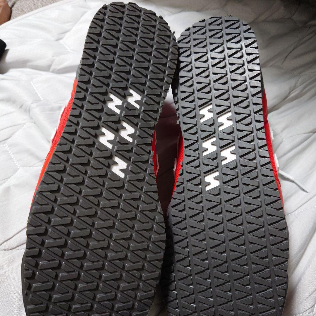 新品new balance 赤 スニーカー