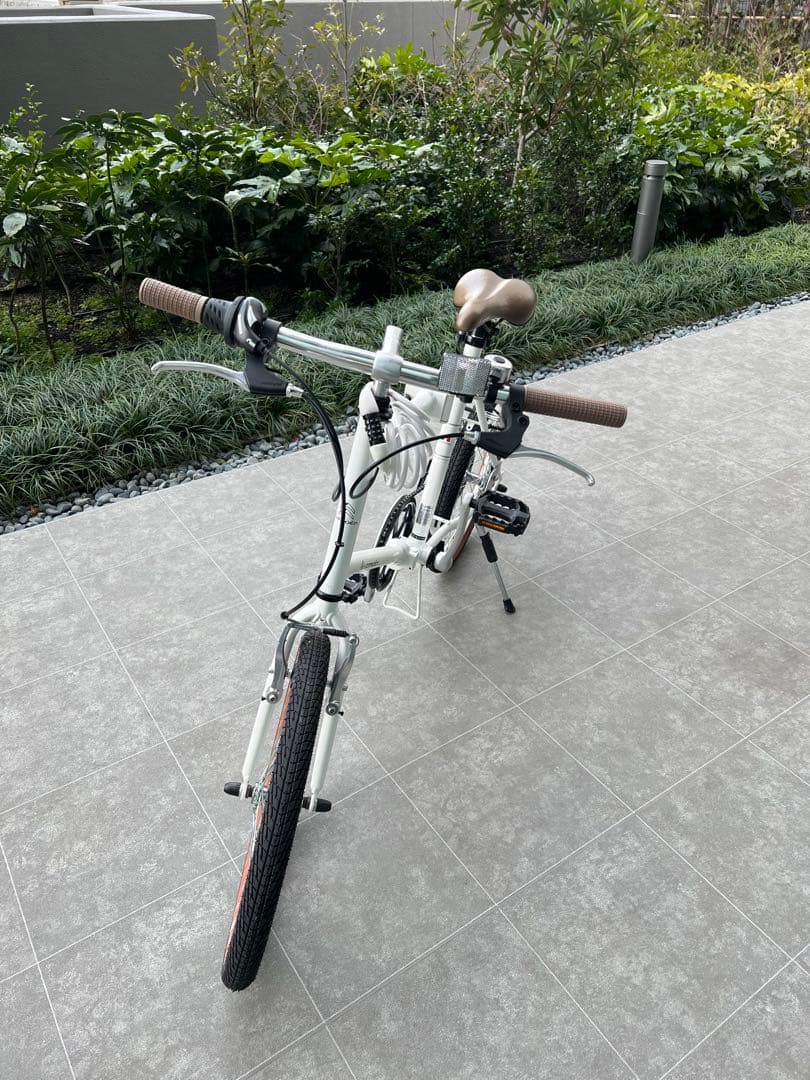 CITROËN 折りたたみ自転車 ホワイト