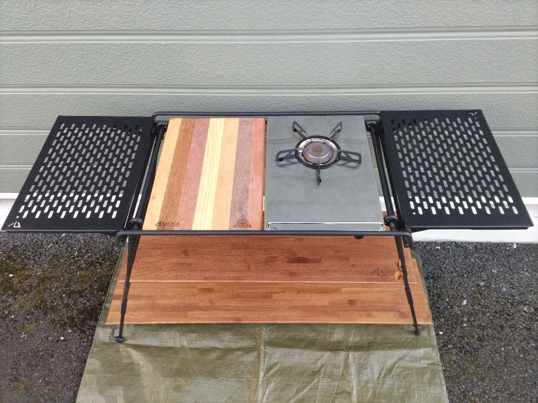 BLACK DESIGN葉月セット＆スノーピークギガパワープレートバーナーLI