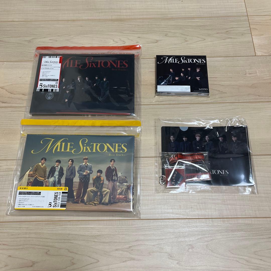 SixTONES MILESixTONES 3形態 Blu-ray 特典つき