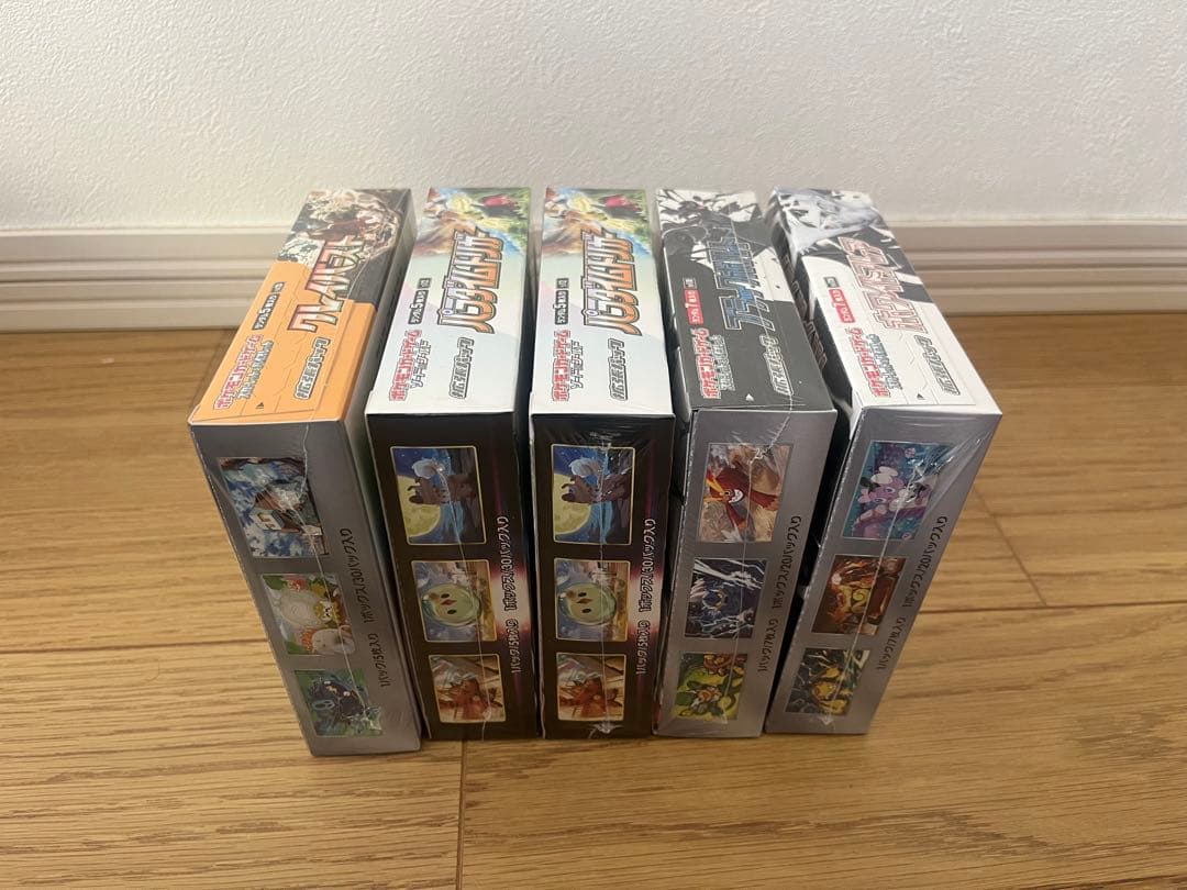 ポケモンカードゲーム シュリンク付きボックスまとめ売り