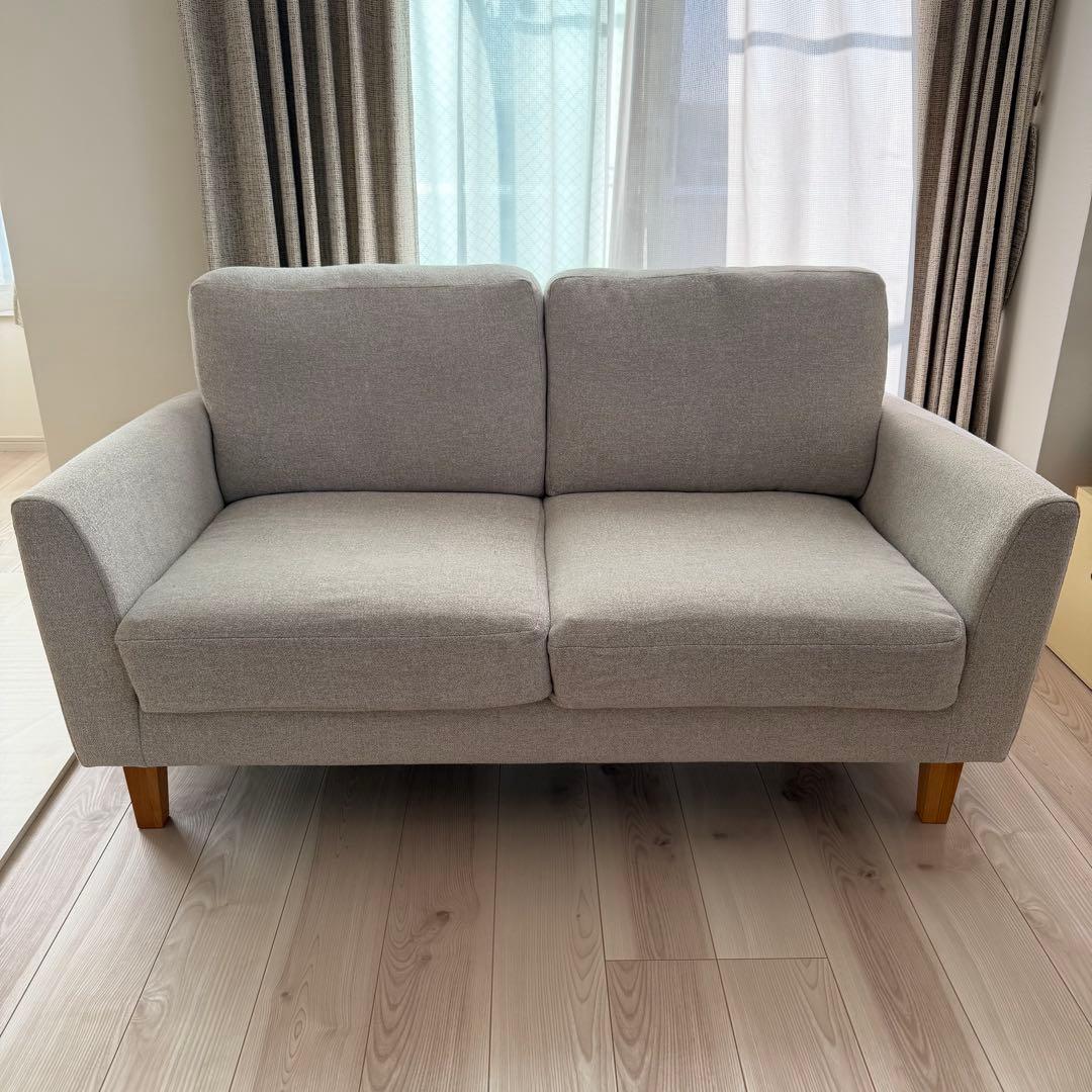 【12/11までの限定販売】⭐︎モモナチュラル⭐︎ソファ⭐︎2人掛け⭐︎