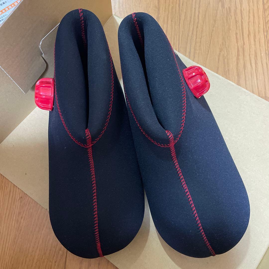 【美品】クロッツ　やわらか湯たんぽ　 足用ショートタイプ S(24cm) 黒