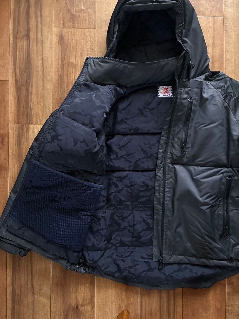 SON OF THE CHEESE ブラックダウンジャケット L