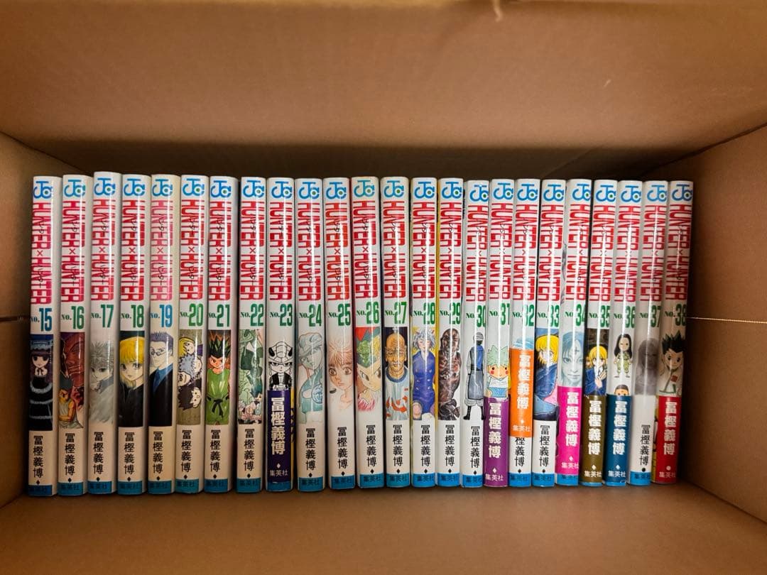 HUNTER×HUNTER 1〜38巻全巻＋関連本3冊 41冊セット
