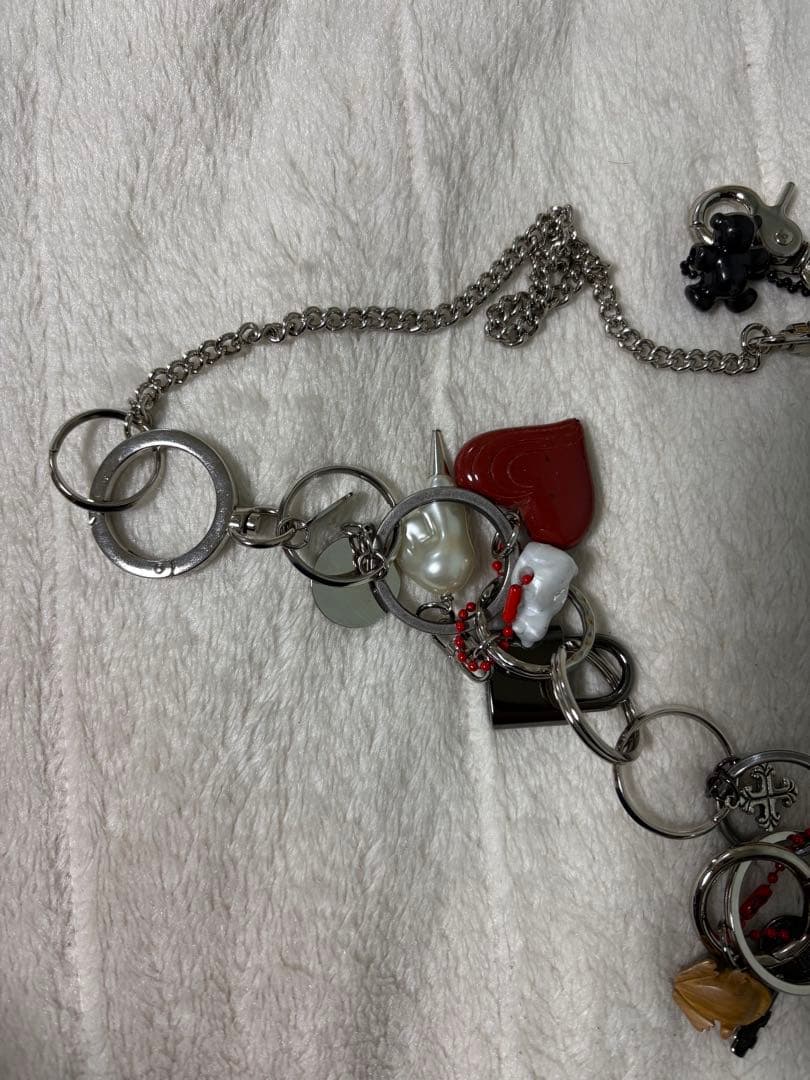 DOUBLET 25AW キーチェーン　RED