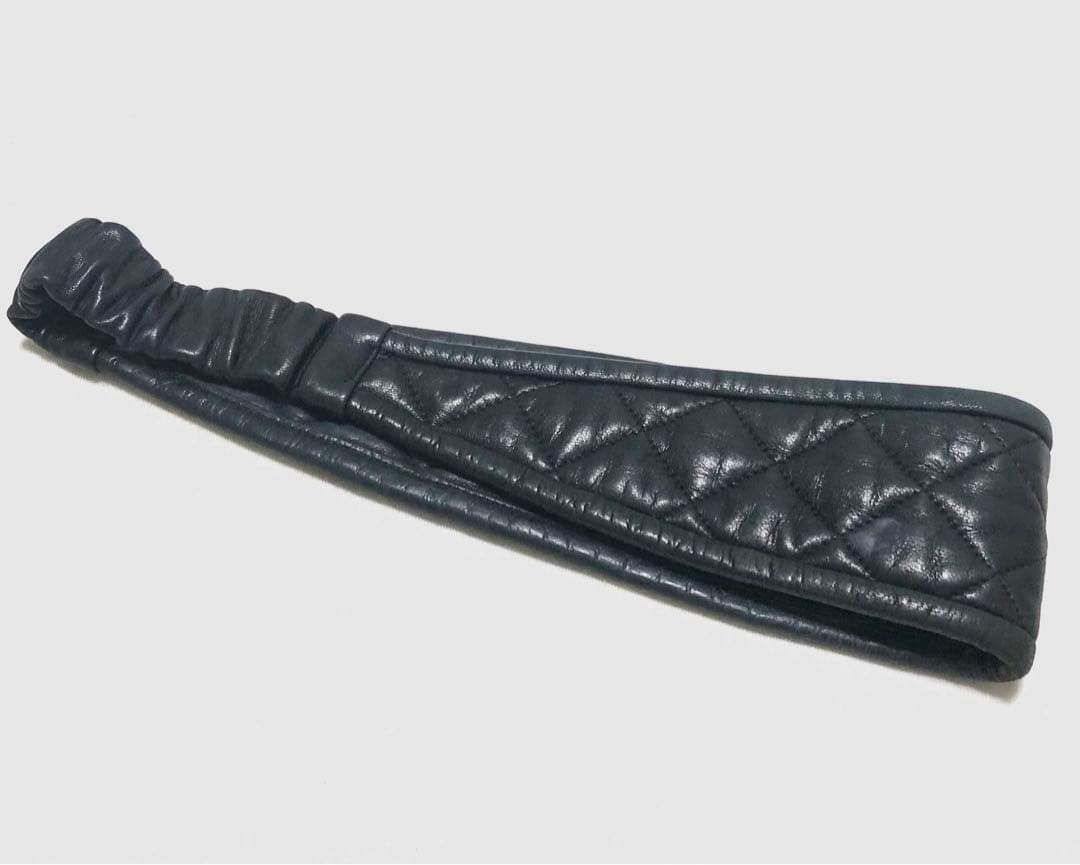 CHANEL シャネル ヘアバンド ヘアアクセサリー マトラッセ ブラック