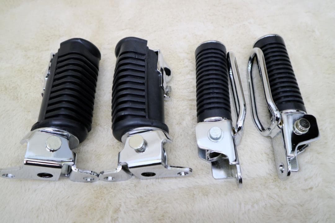 CBX550F　前後　ステップ　/CBX400Fメッキ 純正タイプ