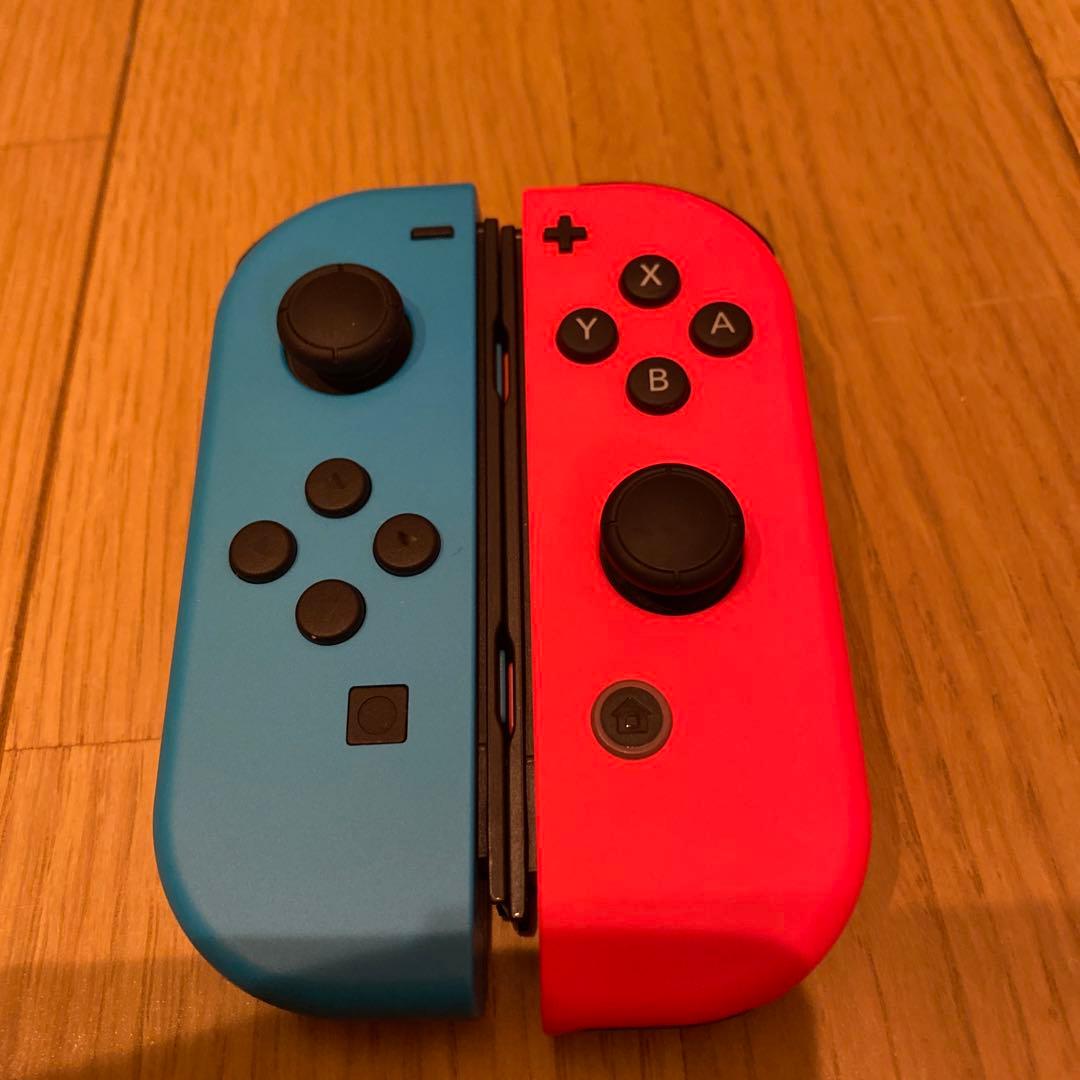 極美品　ニンテンドーSwitch ネオンブルー(旧型)