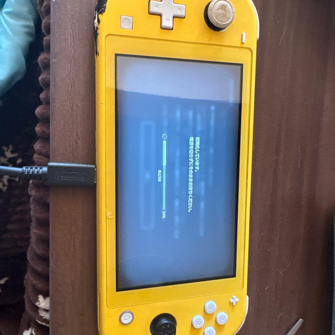 Nintendo Switch Lite ジャンク充電、起動します