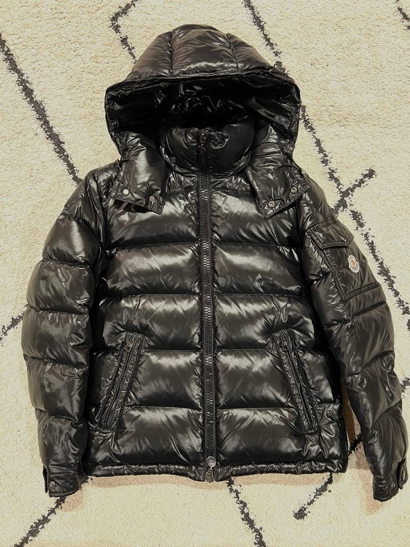 MONCLER ダウンジャケット ブラック（サイズ0）