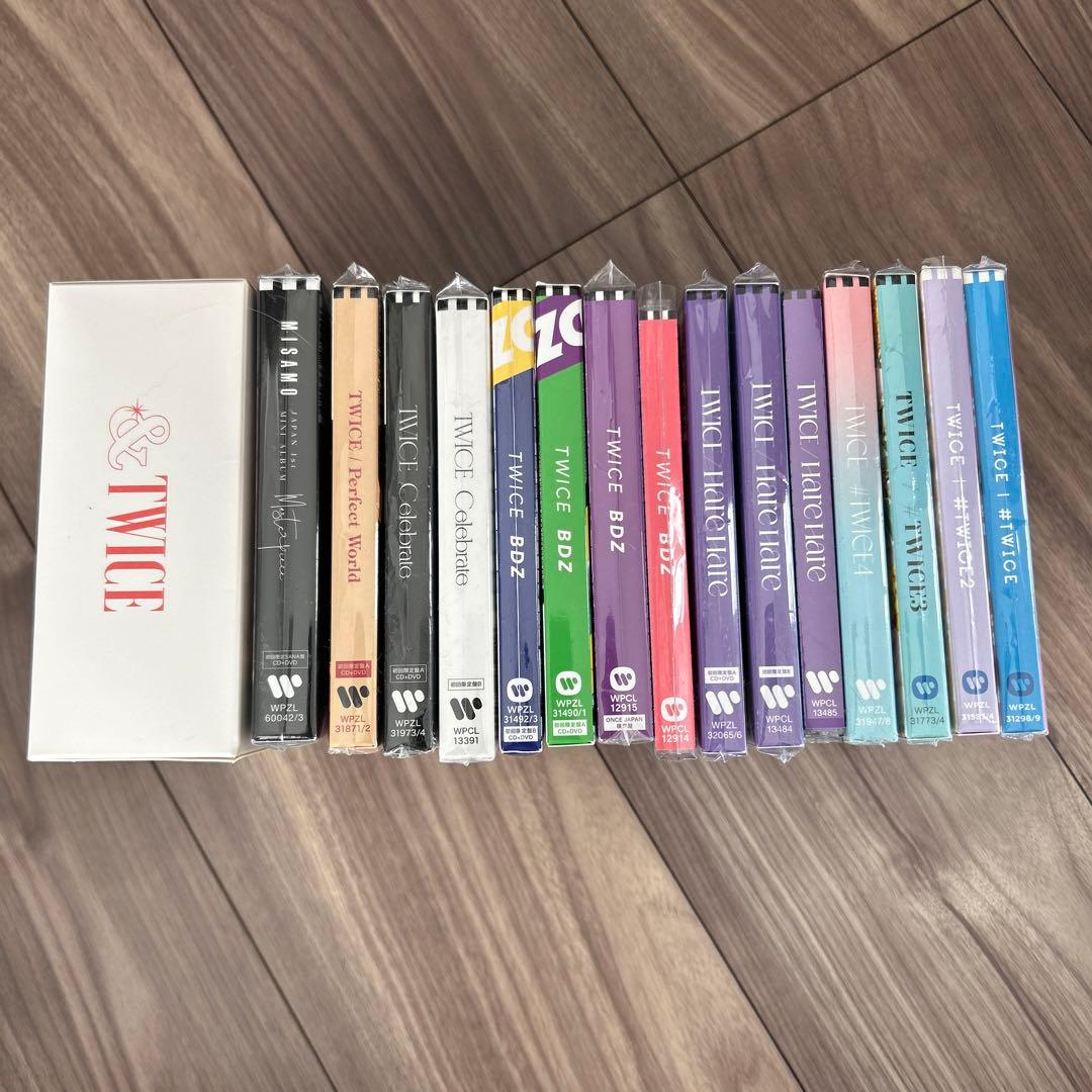 TWICE 初回限定盤　DVD まとめ売り