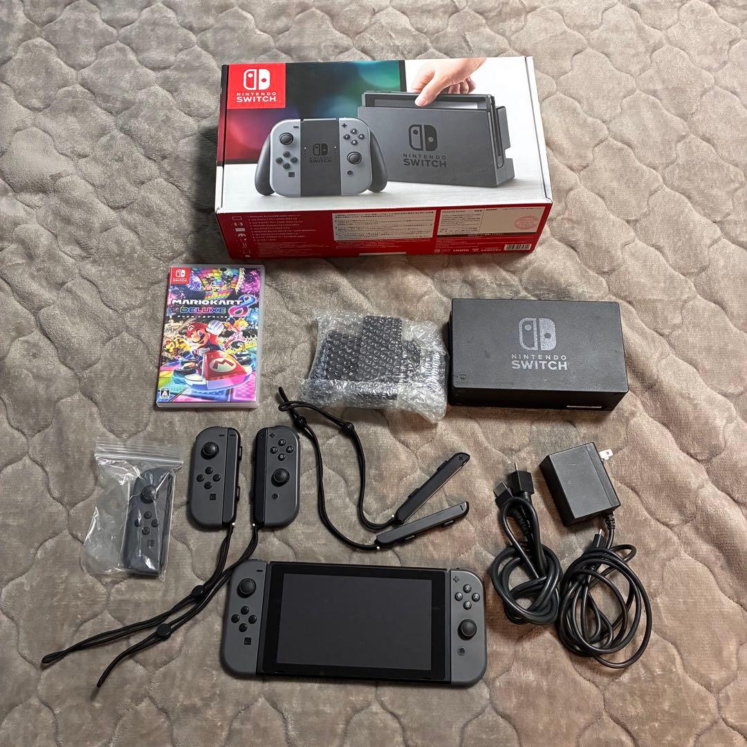 【早い者勝ち】Switch本体＋ジョイコン4つ＋マリオカート8デラックス
