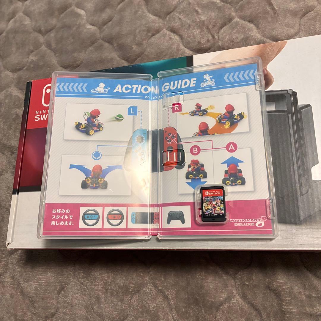 【早い者勝ち】Switch本体＋ジョイコン4つ＋マリオカート8デラックス