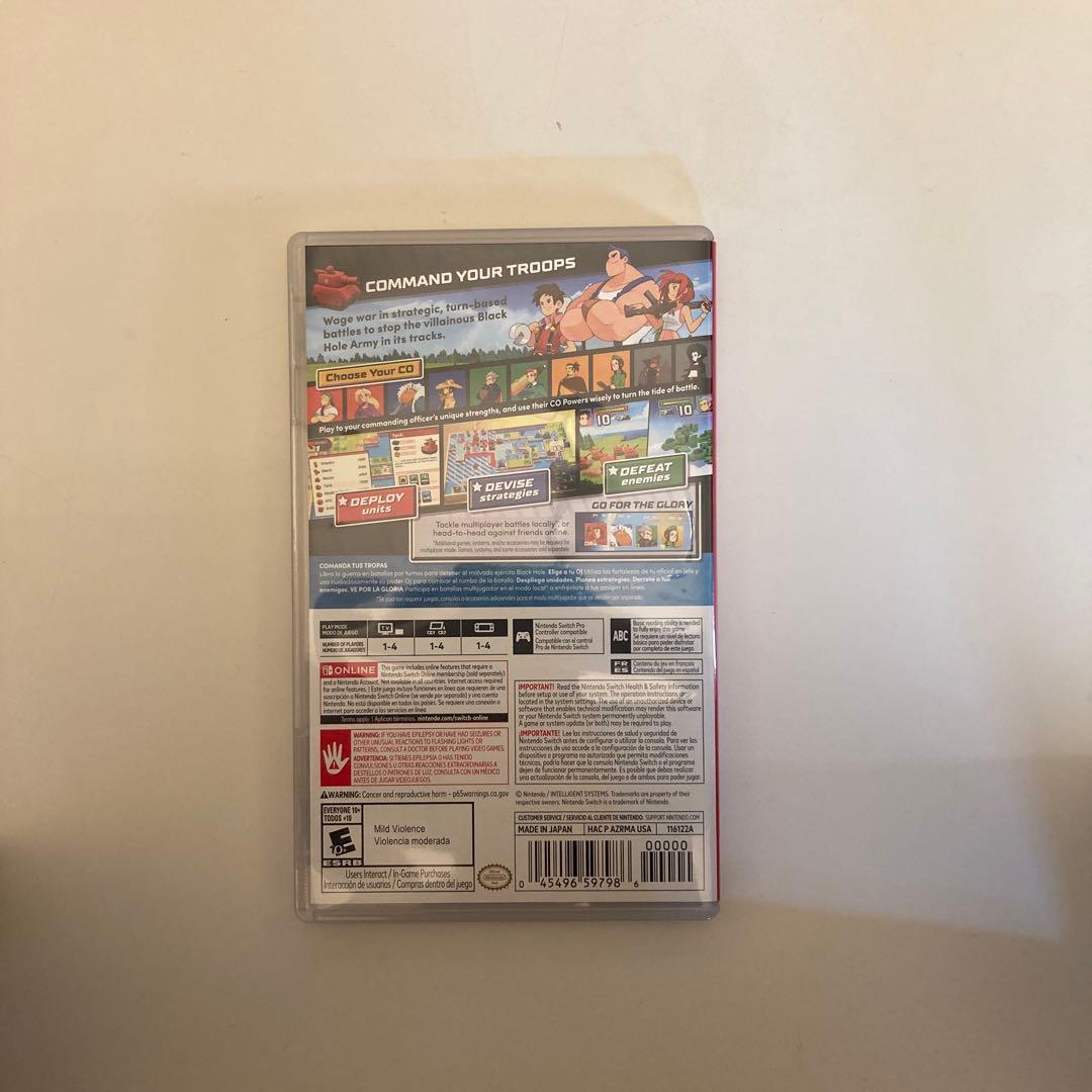 Nintendo Switch ADVANCE WARS 1+2 RE-BOOT CAMP