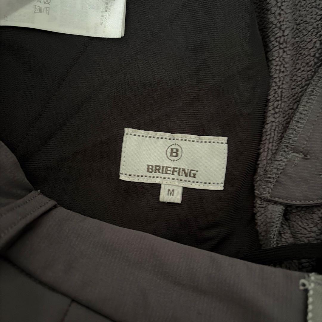 美品ブリーフィング　ストレッチバックフリースジョガーパンツ グレー　M