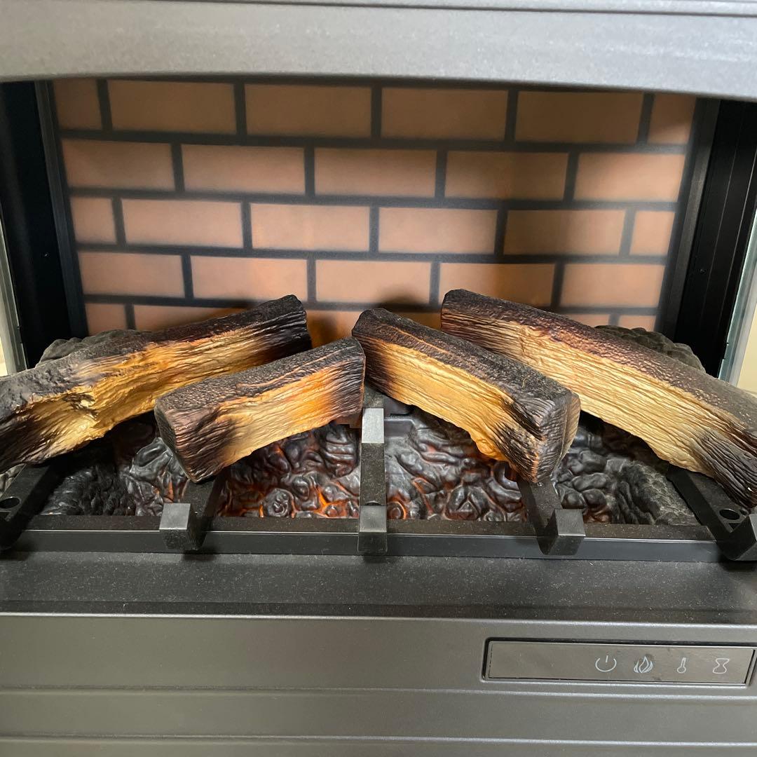 QVCジャパン 暖炉型大型ファンヒーター 暖炉 DFI-5010