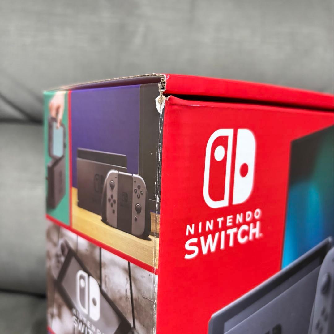 美品　Nintendo　Switch　本体　グレー　2024年6月購入