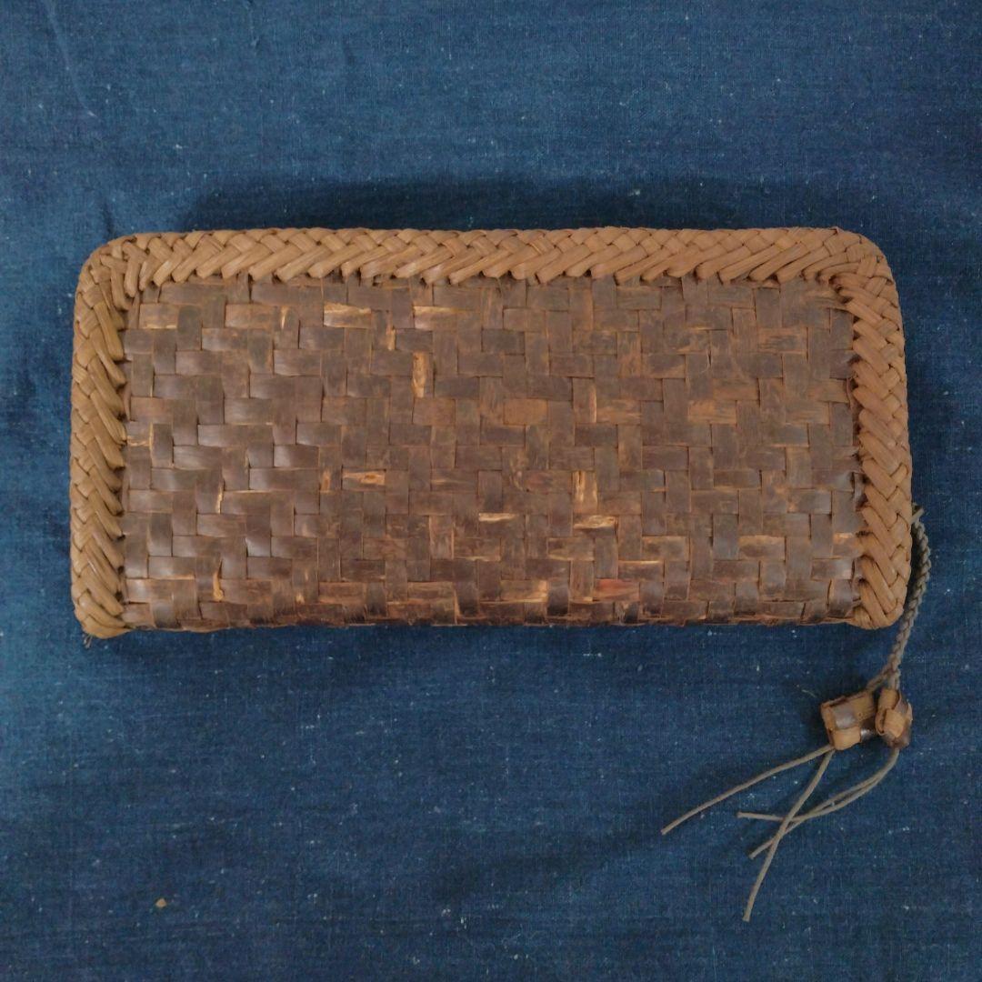 【未使用】山葡萄やまぶどう最高級天然素材 長財布/網代編み
