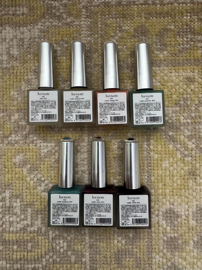 henum へニュム インク macaron selection 7色セット