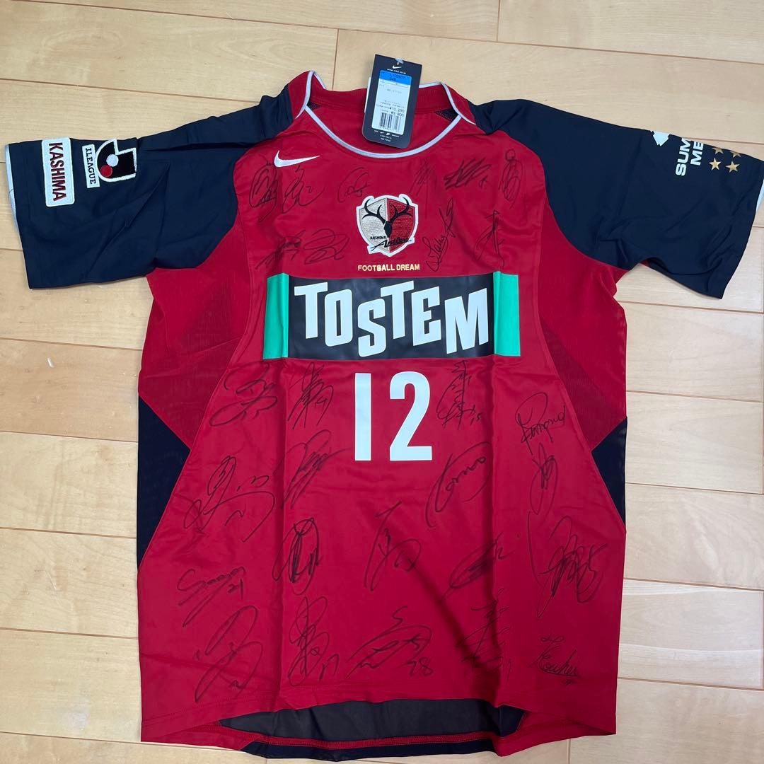 鹿島アントラーズ サイン入りユニフォーム